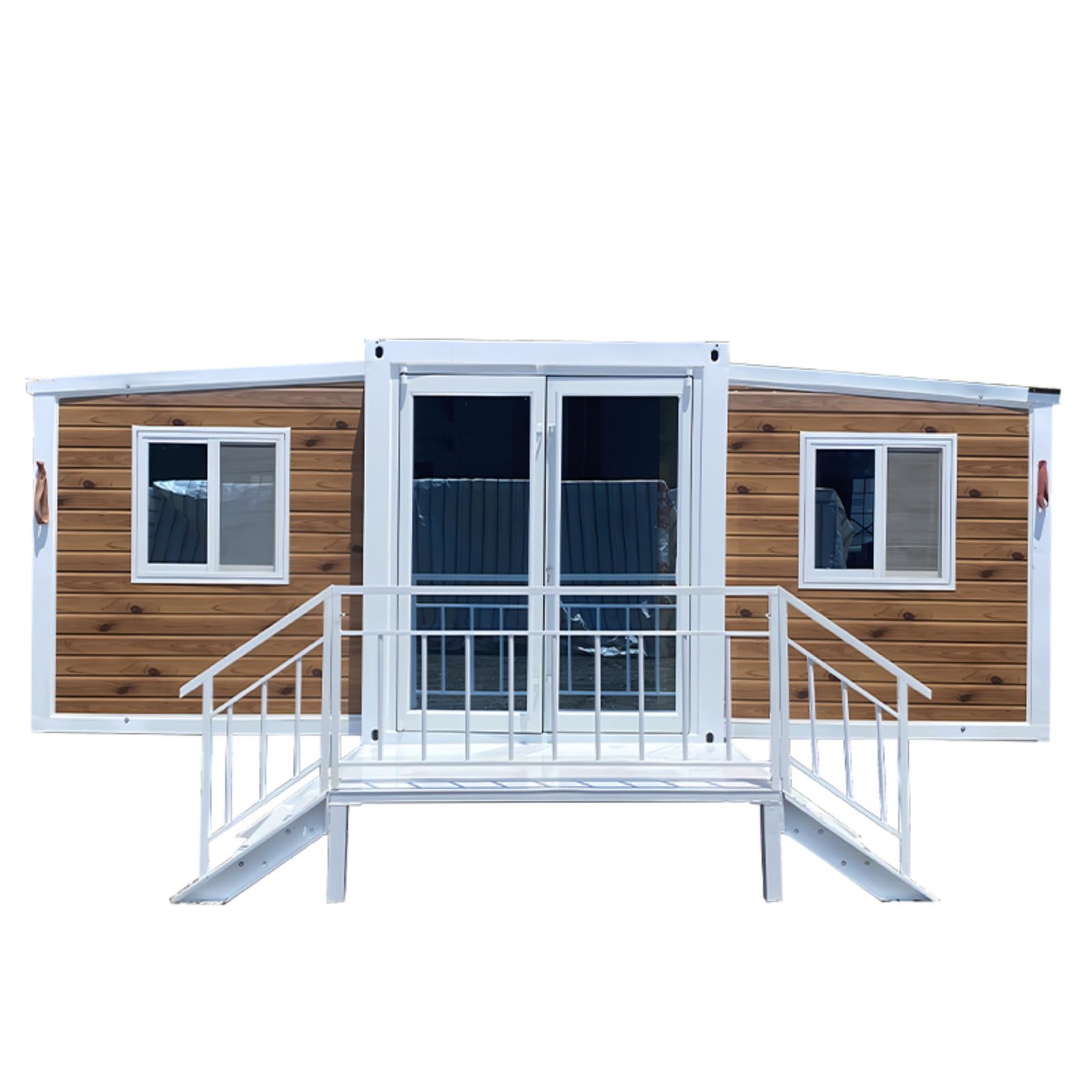 Customizable Foldable Tiny Home - Affordable Luxury Prefab Villa - Modular Shipping Container House - Insulated Portable Expandable Design