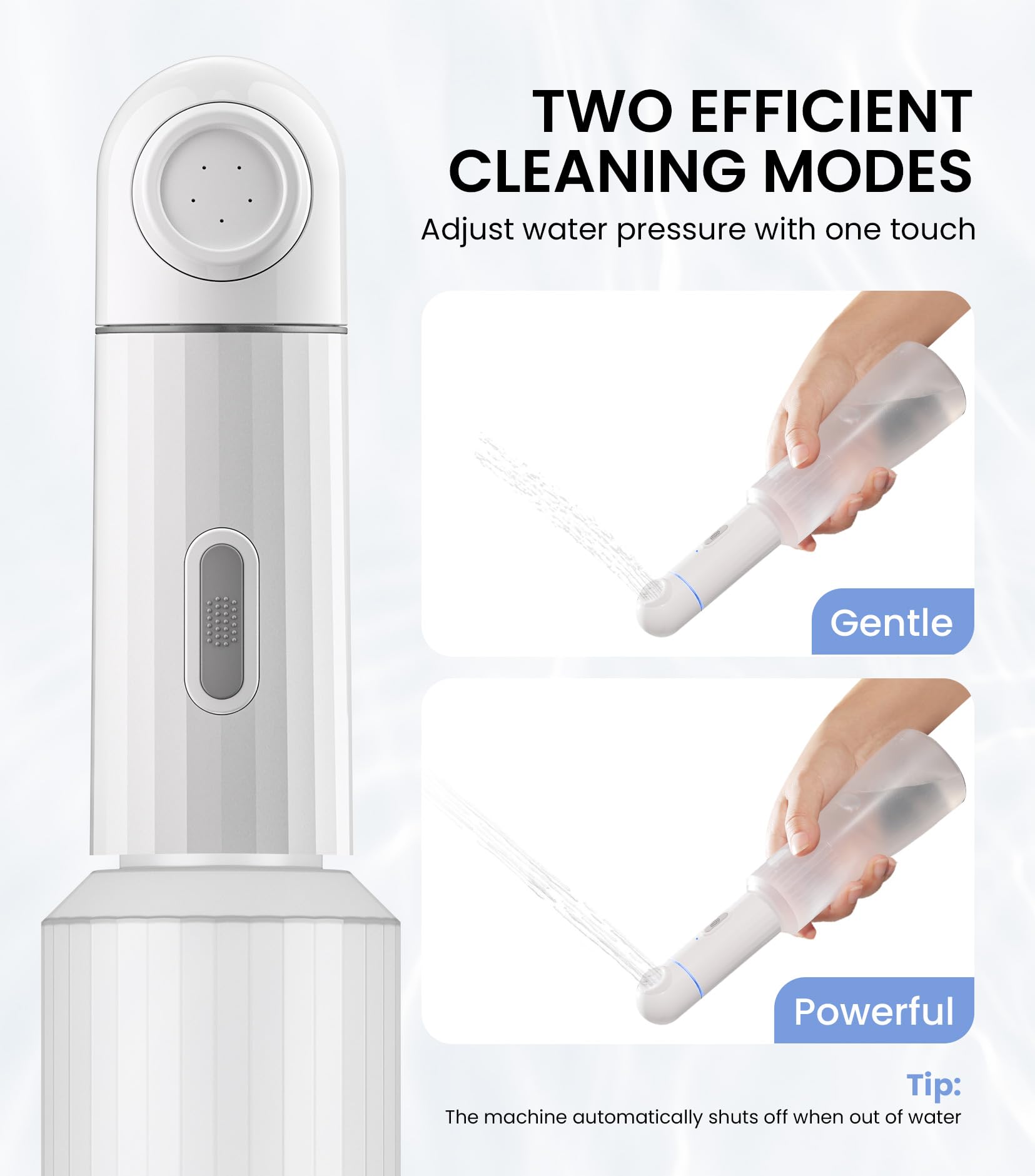 Portable Bidet for Travel, Rechargeable Electric Handheld Bidet Sprayer for Personal Hygiene and Postpartum Cleaning, 2 Modes | 350 ml