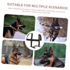 HAPINARY 3 Sets Pet Ear Erector Puppy Fixed Dog Ear Vertical Stand Doberman Pinscher Dogs Ear Support Doberman Ear Posting Kit Puppy Ear Standing Husky Ear Standing Tool Polyester