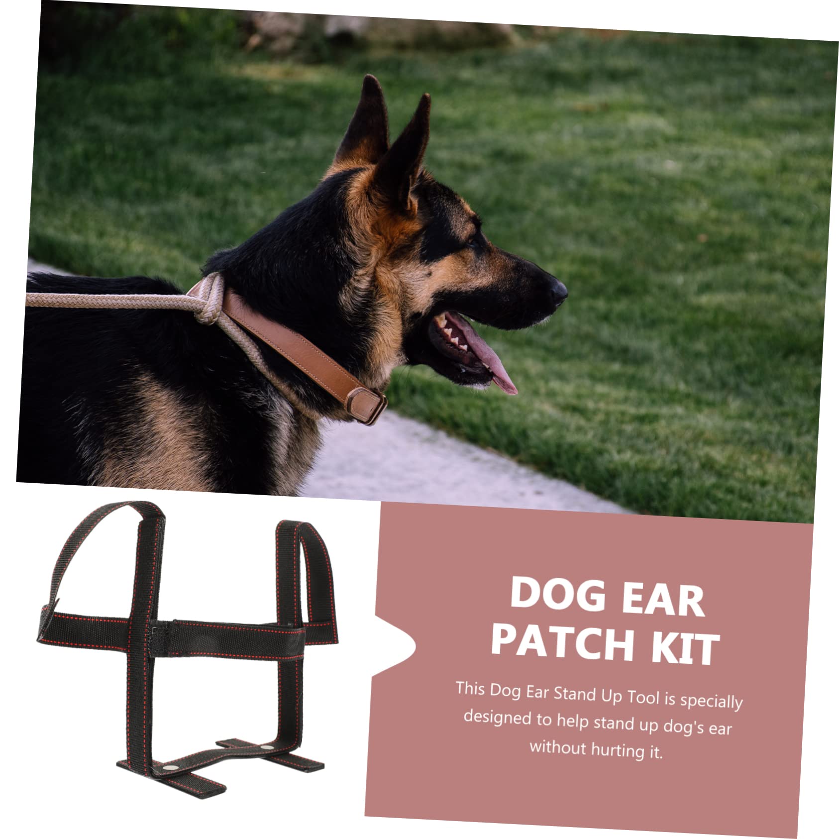 HAPINARY 3 Sets Pet Ear Erector Puppy Fixed Dog Ear Vertical Stand Doberman Pinscher Dogs Ear Support Doberman Ear Posting Kit Puppy Ear Standing Husky Ear Standing Tool Polyester