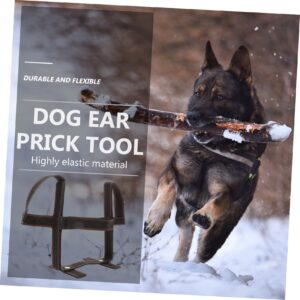 HAPINARY 3 Sets Pet Ear Erector Puppy Fixed Dog Ear Vertical Stand Doberman Pinscher Dogs Ear Support Doberman Ear Posting Kit Puppy Ear Standing Husky Ear Standing Tool Polyester