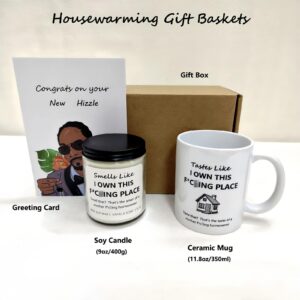 New Home Gift Baskets, Housewarming Gifts New Home, Funny Housewarming Gifts, New Home Gift Ideas for Women, Men, Couple, New Apartment Gifts, Closing Gifts for Home Buyers