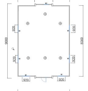 Elegant Prefabricated 30FT House with Spacious Living Area, 3 Bedroom,Fully Equipped Bathroom,Modern Kitchen and Steal Frame Construction- Ideal Mobile Home for Comfortable Living.