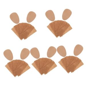 popetpop 5 pairs ear patch puppy puppies stickers dog ear standing tool dog ear standing sticker dog ear correction dog ear support sticker ear support tool dog supplies milk