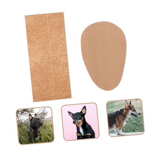 POPETPOP 5 Pairs Ear Patch Puppy Puppies Stickers Dog Ear Standing Tool Dog Ear Standing Sticker Dog Ear Correction Dog Ear Support Sticker Ear Support Tool Dog Supplies Milk