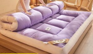 thick mattress, thick rolled up mattress, guest mattress, student dormitory mattress, single double mattress, full size mattress, floor mattress,