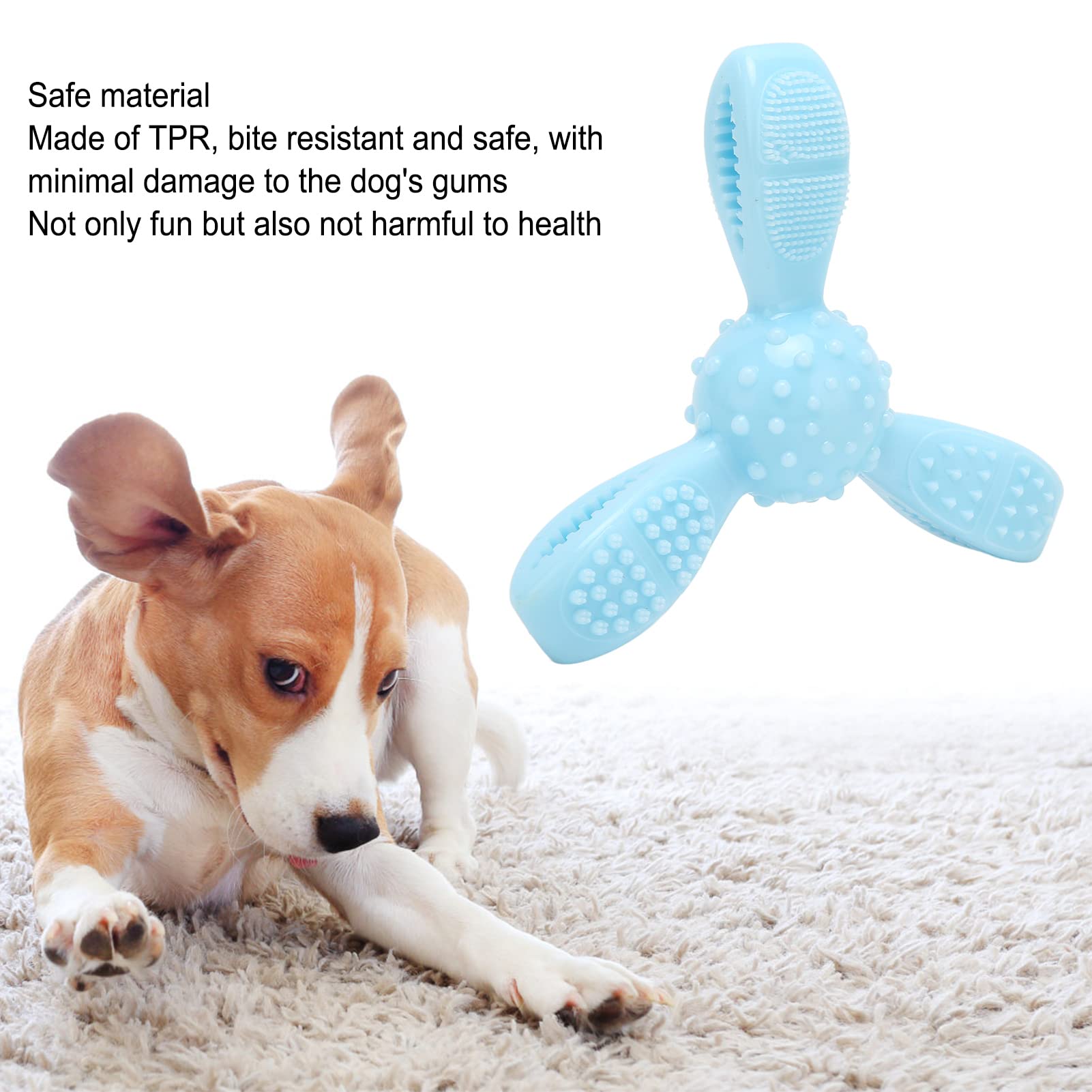 Zerodis Multifunctional Dog Chew Toy Bite Resistant Toy Teeth Cleaning for Weight Control