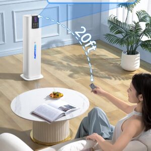 Smart Humidifiers for Bedroom Large Room,(8L) 2.1Gal Cool Mist Top Fill Diffuser Ambient Light, WIFI App & Remote Control, 3 Mist Modes, 12H Timer, 35dB Quiet Humidifier for Home Office Plant