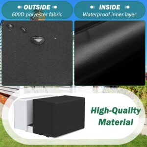 New Upgrade U-shaped Window AC Cover for Midea, Windspeed Window Heavy Duty Air Conditioner Cover Suitable for Midea U Shaped 8000/10000/120000 BTU Air Conditioner Covers for Window Units