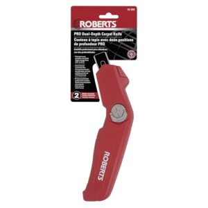 ROBERTS Pro Dual-Depth Carpet Knife