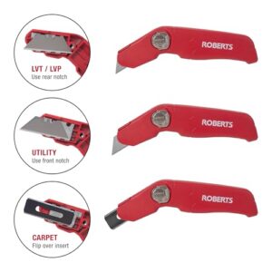 ROBERTS 3-in-1 Carpet, Vinyl, and Utility Knife