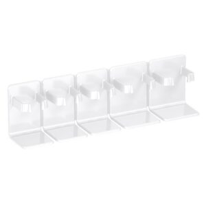 duleylv floating shelves for wall small shelf for bathroom mini hanging display shelves wall hooks no damage white