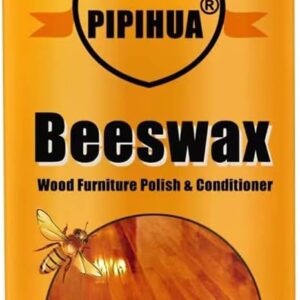 PIPIHUA Beeswax Furniture Polish & Conditioner - Wood Seasoning Beeswax, Furniture Wax Oil for Wood Polish, Cleaner and Restorer, 8.79 Fl Oz