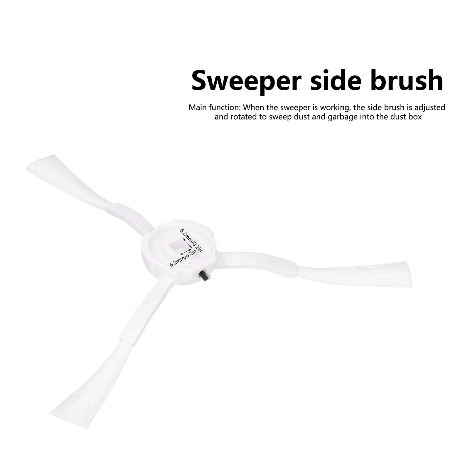 Sweeper Replacement Parts, Side Brush Filter Net Cleaning Cloth Rolling Brush Tool Brush Whole Kit for 360 S7 S5 Sweeper