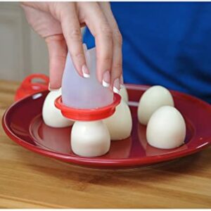 Boiled Egg Cooker Silicone Mold : Hard Boiled Eggs Cups 6 Pcs Golden Egg Maker Flower Mold Rings For Frying Eggs Cooker