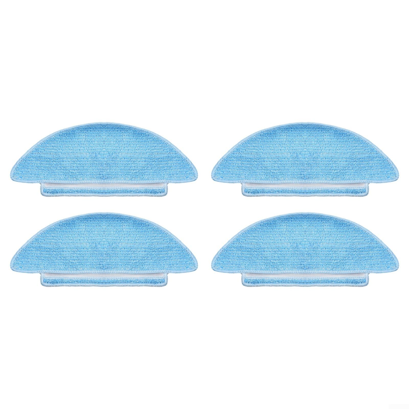 Replacement Vacuum Mop Cloth Pads For Tikom L9000, for Lubluelu SFor L60D,SFor L61 Robot Washable Cleaning Cloth(4 PACK)