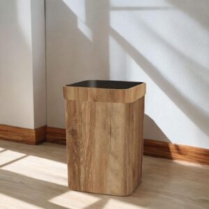 Stylish Waste Receptacle for Home and Office, 22.5x27.5cm