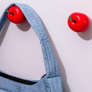 ban.do Cute Hooks for Wall, Sculptural Decorative Hooks for Hanging, 3D Fruit Unique Wall Hanger for Jewelry/Keys, Cherry