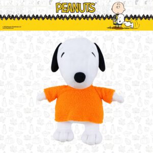 Franco Peanuts Snoopy Cozy Sweater Fall Bedding Super Soft Plush Cuddle Pillow Buddy, (Officially Licensed Product)