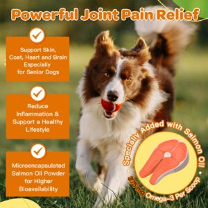 Glucosamine for Dogs Powder, Probiotics for Dogs Soft Chews