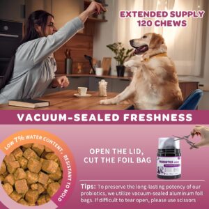 Glucosamine for Dogs Powder, Probiotics for Dogs Soft Chews