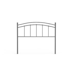 eluxury sanford headboard, queen, silver