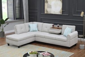 devion furniture stellion sofas, light gray