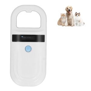 Animal Chip Scanner, 134.2KHz Reader for ISO11784, for 85 FDX B, EMID with Organic Light Emitting Diode Display, 15cm Read Distance