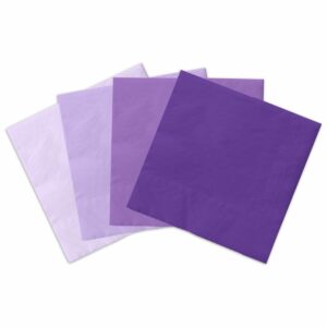 lavender party supplies-40pcs gradient purple napkins lavender light purple disposable paper napkins for birthday,baby shower,wedding