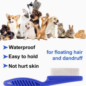 4 Pack Cat Dog Flea Comb, Stainless Steel Pet Comb For Dogs Cats Effective Against Fleas & Lice Professional Flea Comb For Dog & Cat