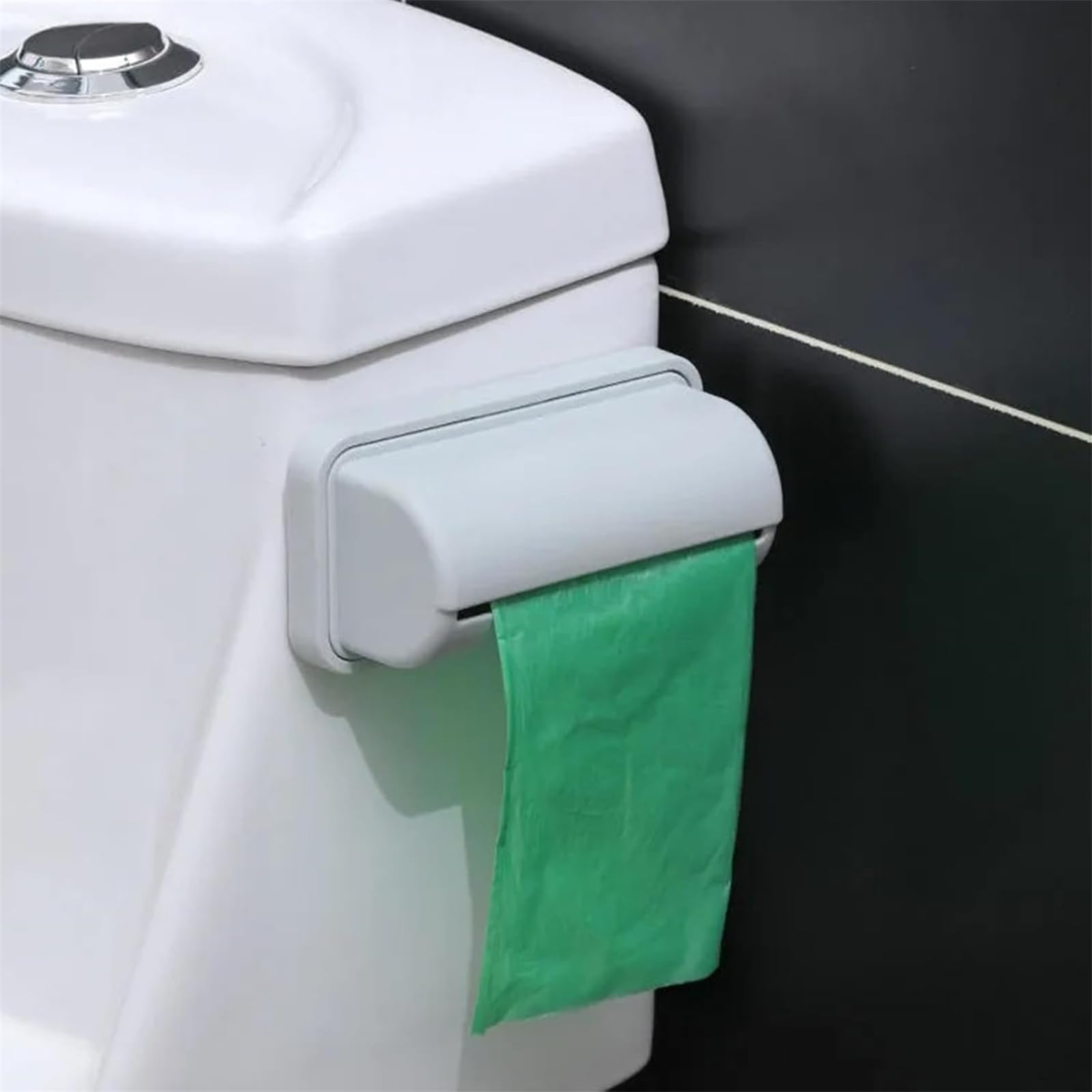 Small Bin Liner Kit, Fine Liner Trash Bags Dispenser, Garbage Bag Dispenser for Inside Trash Can, For Kitchen, Bathroom And Toilet (C)