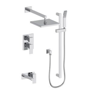 zline bliss shower system with 16" oversized shower head in chrome (bls-shs16-ch)