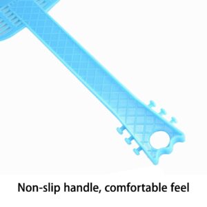 Fly Swatter 4 Pcs Guitar Shape The Racket Face is Larger and Thicker to Improve Accuracy Suitable for Restaurants, Pet Shops