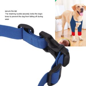 QANYEGN Dog Front Leg Braces, Elbow Protector Braces Recovery Sleeve with Elastic Band Soft Padded, Tunable Knee Brace for Dogs (L)