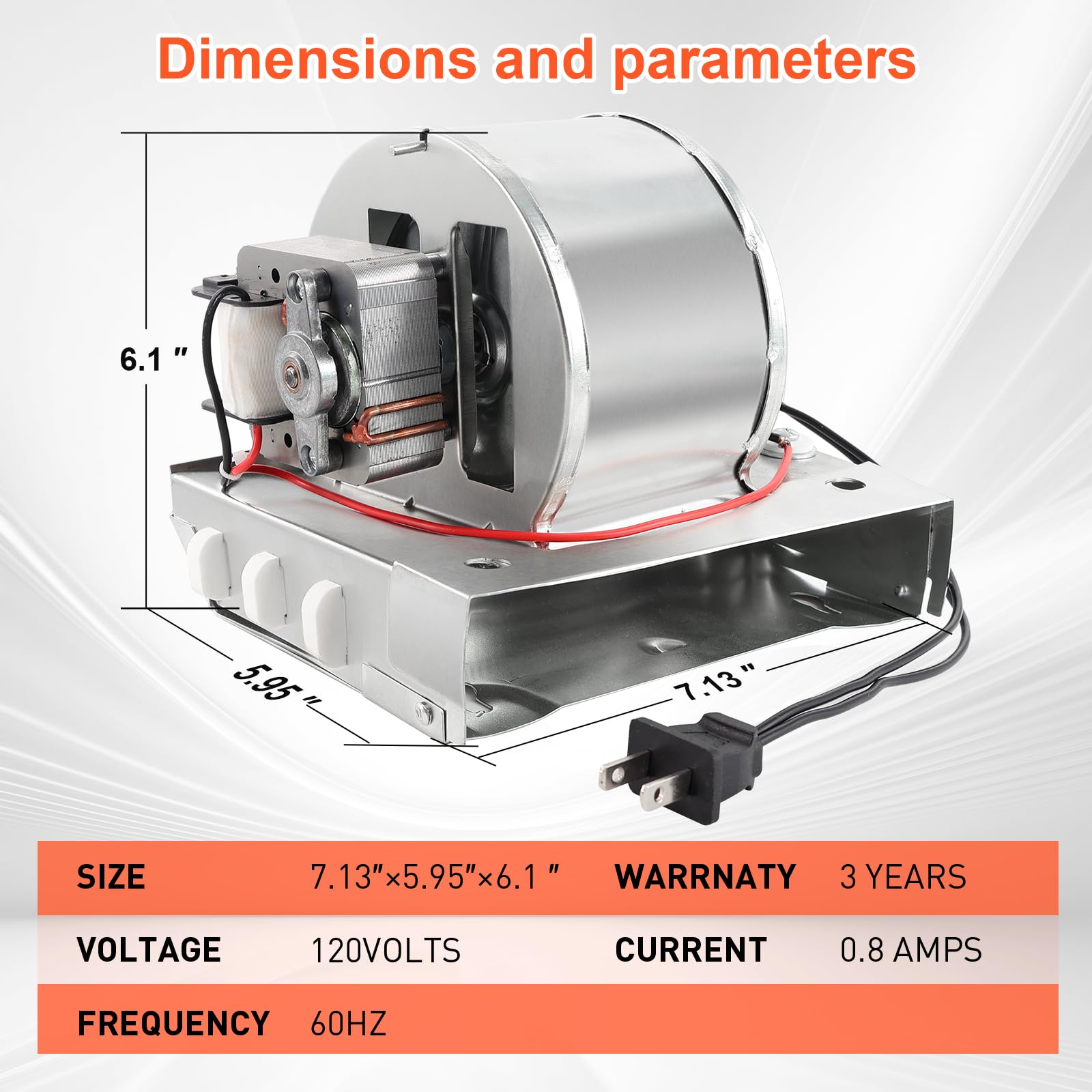 【Upgrade】 Model 655 A/B/C Low Noise Fan Heater, Compatible with Broan 655-A,655-B,655-C,656-A,656-B,656-C,658,659-A,659-B,659-C,659-D,695,HFL695, S97017063 Bathroom Fan Heater Assembly