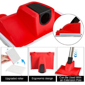 Upgrade Paint Edger Tool for Walls - Clean Cut Edge Painting Tool - Sturdy Paint Trimmer Edger with Reinforced Roller - Corner Wall & Ceiling Painter - User-Friendly Paint Pad Edger