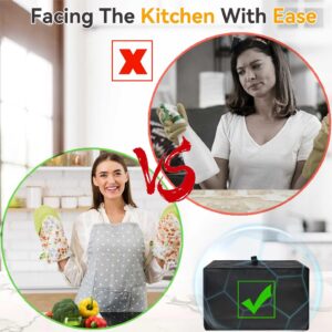 Dual Air Fryer Lid Compatible with Emeril Lagasse Dual Zone 360 ​​Degree Air Fryer Combo/French Door Air Fryer/Dual Zone Air Fryer/French Door Air Fryer/Indoor and Outdoor Air Fryer Combo