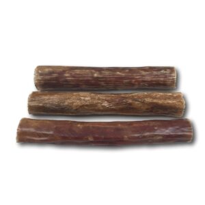 Top Dog Chews Beef Pizzle Stuffed Esophagus 3 Pack (3 Count 5"-6")