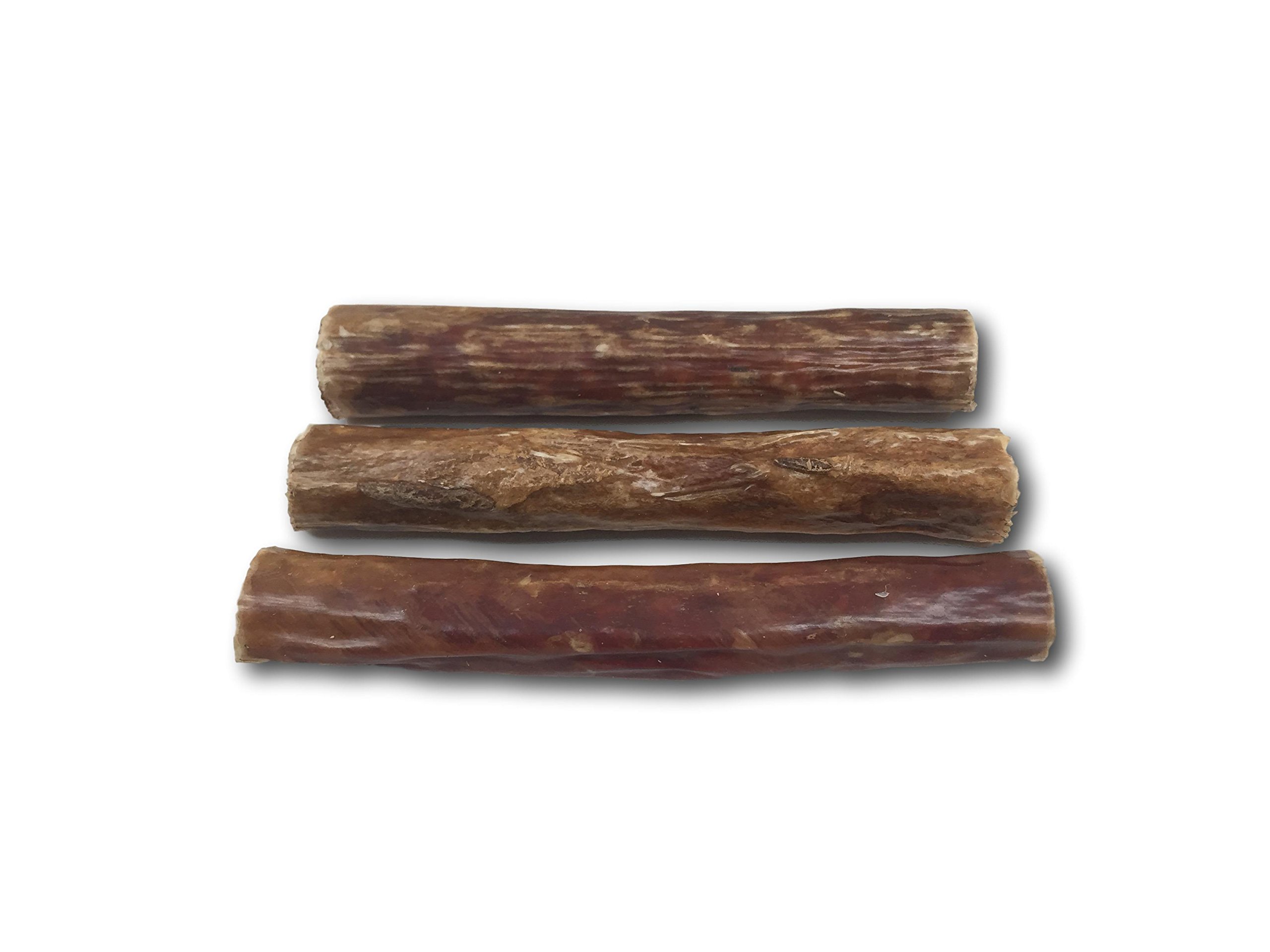 Top Dog Chews Beef Pizzle Stuffed Esophagus 3 Pack (3 Count 5"-6")