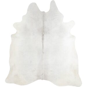 Cowhides Direct Genuine Cowhide Rug - Light Grey Rug for Living Room, Bedroom & More - Authentic Cow Rug (7’x8’ Light Grey)