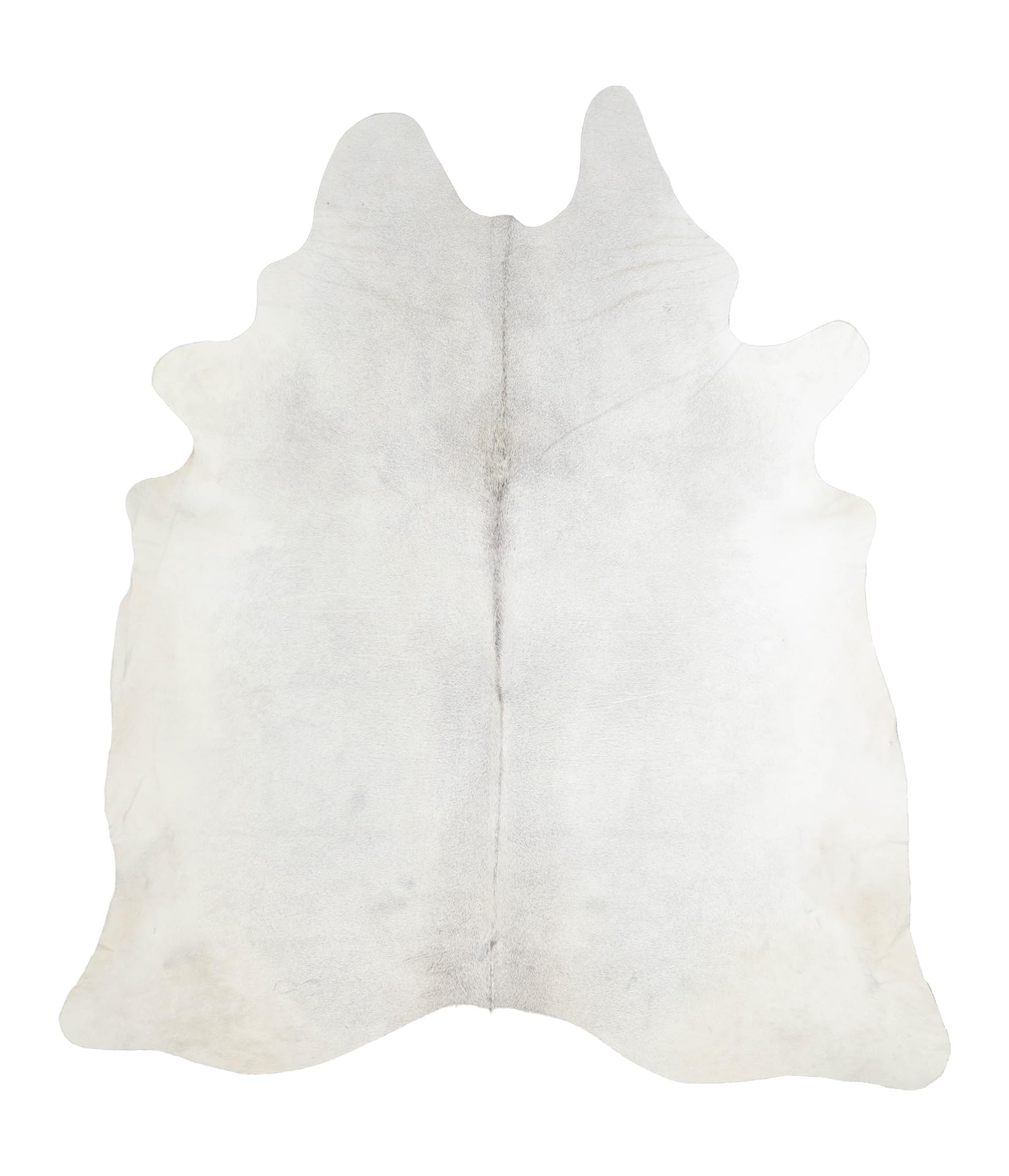 Cowhides Direct Genuine Cowhide Rug - Light Grey Rug for Living Room, Bedroom & More - Authentic Cow Rug (7’x8’ Light Grey)