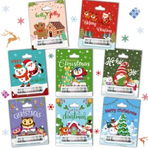 christmas money holder cards 8 pack, christmas money holder ornaments for gifting cash, holiday gifting money cards for kids, funny xmas cash gift ideas, merry christmas hanging ornaments decor