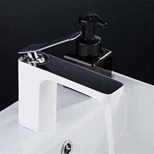 Kitchen Taps Basin Faucets Waterfall Bathroom Faucet Single Handle Basin Mixer Tap Bath Antique Faucet Brass Sink Water Taps