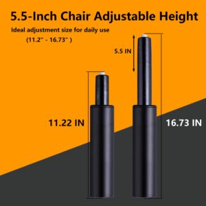 Ic Iclimetree Office Chair Cylinder Replacement - Heavy Duty Chair Gas Lift Cylinder, 5.5IN Class 4 Chair Hydraulic Cylinder for Gaming Chairs, Rolling Stools, Office Chair Accessories, Gas Cylinder