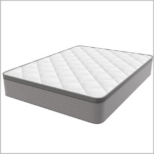 Raydem 12" Queen Foam Mattress, Cool Touch Gel Memory Foam, Ergonomic Support & Pressure Relief, Medium Feel Comfort, CertiPUR-US Certified, Designed in USA