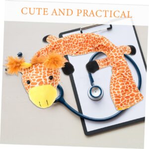 FOMIYES Stethoscope Cover Cute Animal Stethoscope Sleeve Cartoon Stethoscope Protective Cover