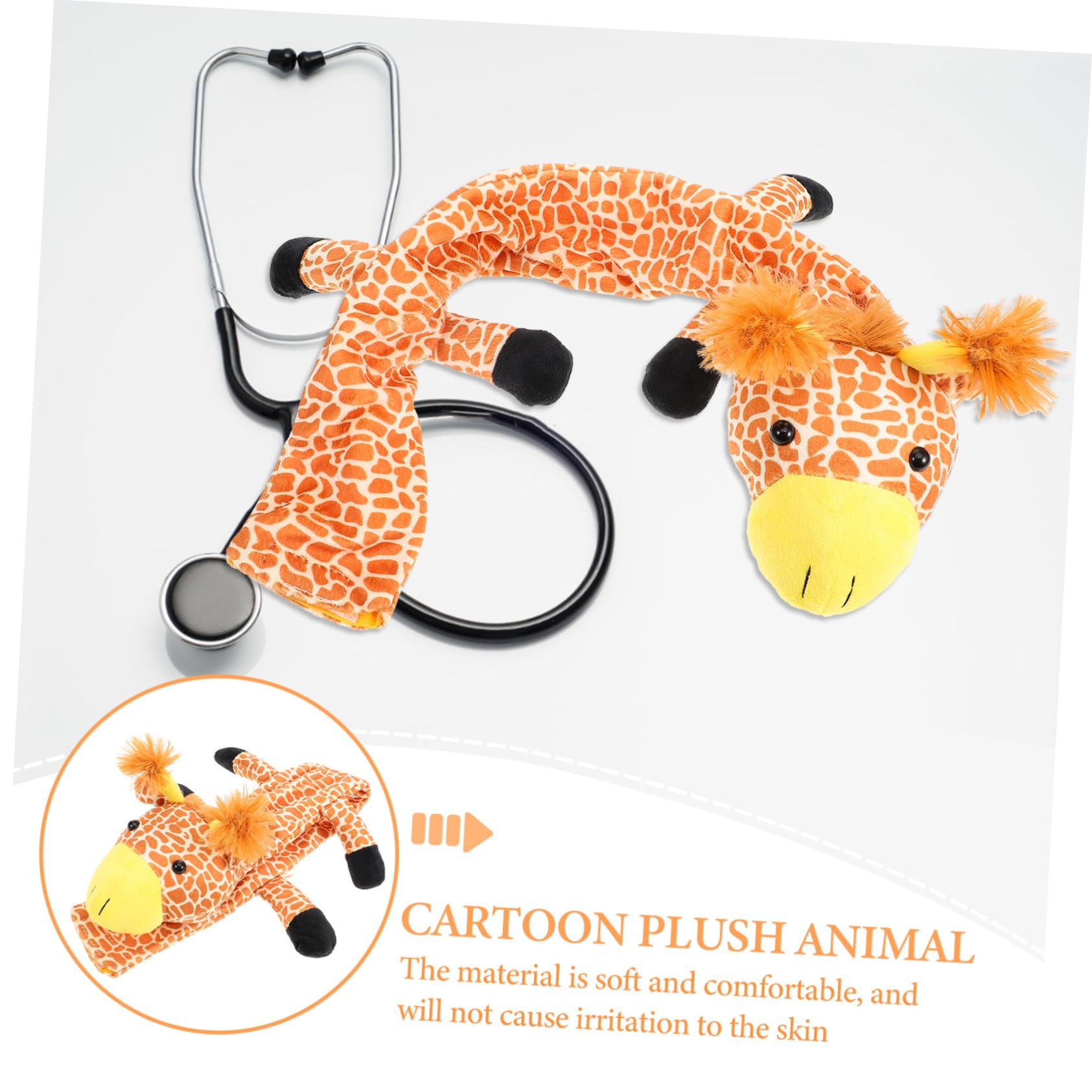 FOMIYES Stethoscope Cover Cute Animal Stethoscope Sleeve Cartoon Stethoscope Protective Cover