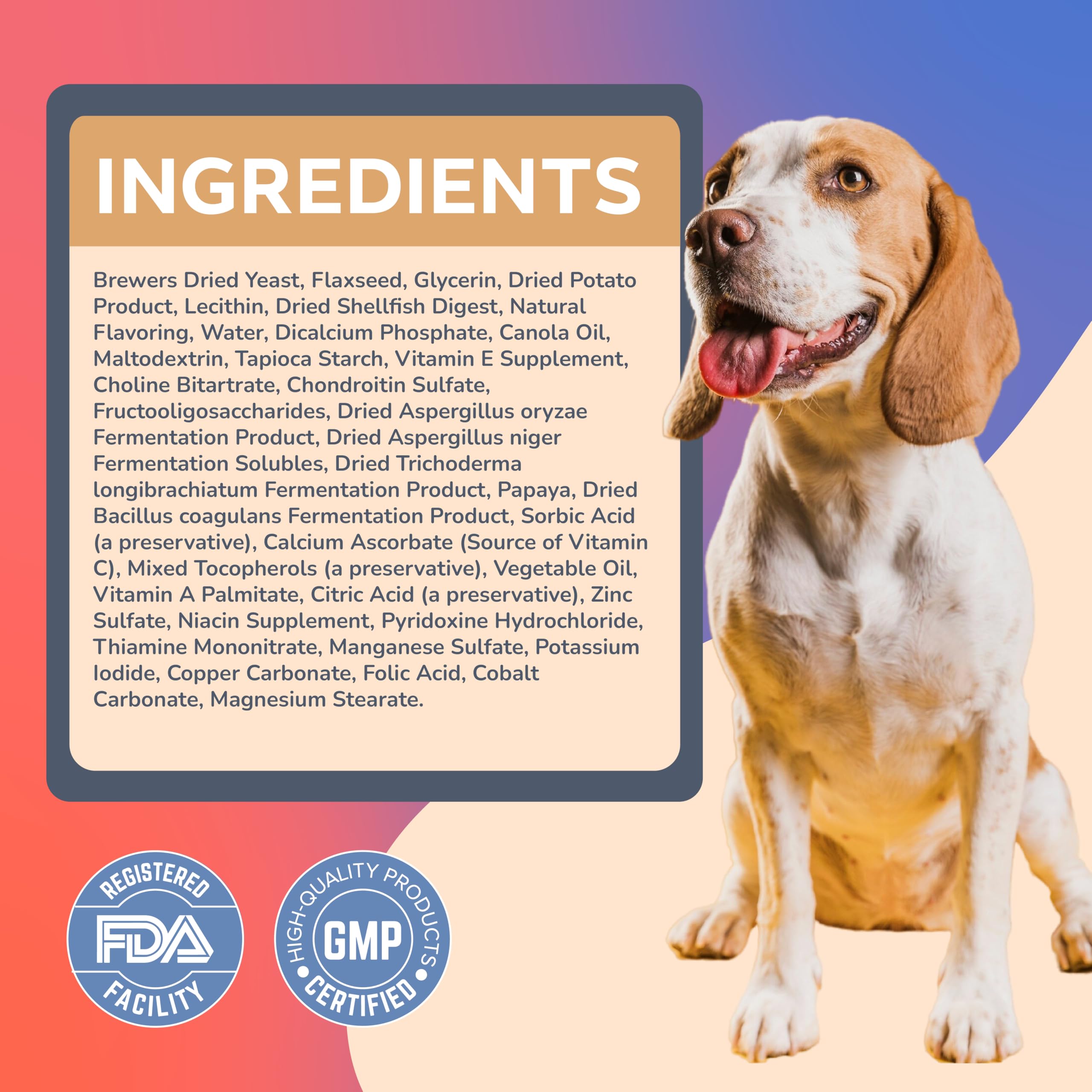 Dog Multivitamin Soft Chews - 120 Count - Dog Joint Supplement, Digestive, Immune, Skin, Coat - Combined Advanced Vitamins for Dogs, All Dog Ages - Made in USA