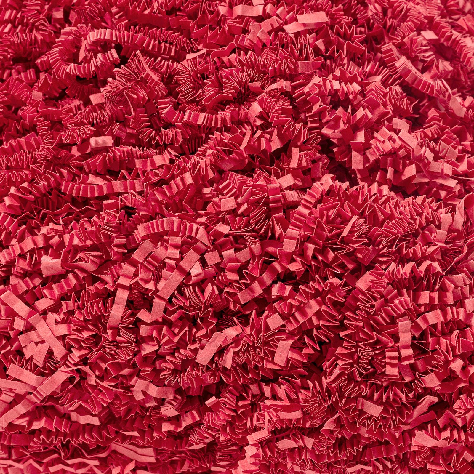 Wowxyz 1 LB Crinkle Cut Paper Shred Red Crinkle Paper Shredded Paper for Gift Baskets - Gift Box Filler - Confetti Paper Shreds Stuffing for Birthday, Holiday Gift Packaging Wrapping