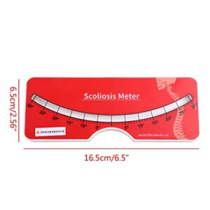 Scoliosis Portable Medical Evaluation Measuring & Testing Meter Back & Spine Diagnosis for Adults/Children Lightweight